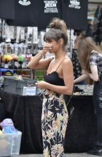ROXANNE PALLETT Filming a Special Feature for Her FM Breakfast Radio Show in York City 07/18/2018
