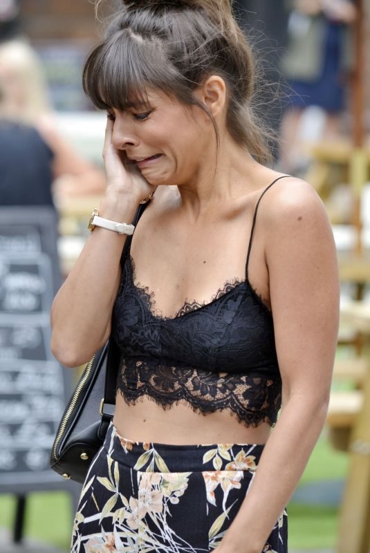 ROXANNE PALLETT Filming a Special Feature for Her FM Breakfast Radio Show in York City 07/18/2018