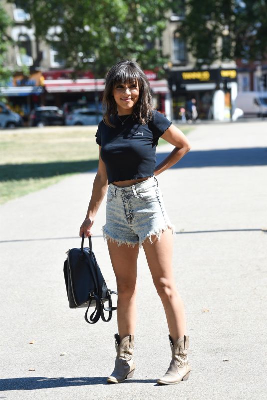 ROXANNE PALLETT Out and About in London 07/28/2018