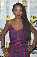 RUKIYA BERNARD at Van Helsing Panel at Comic-con in San Diego 07/19/2018