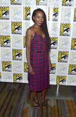 RUKIYA BERNARD at Van Helsing Panel at Comic-con in San Diego 07/19/2018
