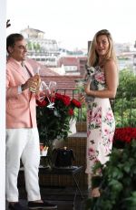 Salvatore Palella Asks the Hand of SAMANTHA HOOPES in Bulgari Hotel in Milan 07/08/2018