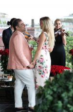 Salvatore Palella Asks the Hand of SAMANTHA HOOPES in Bulgari Hotel in Milan 07/08/2018
