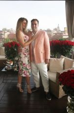 Salvatore Palella Asks the Hand of SAMANTHA HOOPES in Bulgari Hotel in Milan 07/08/2018