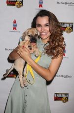 SAMANTHA BARKS at 20th Annual Broadway Barks Animal Adoption Event in New York 07/14/2018