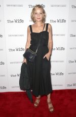 SAMANTHA MATHIS at The Wife Screening in New York 07/26/2018