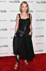 SAMANTHA MATHIS at The Wife Screening in New York 07/26/2018