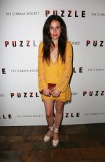 SAMANTHA MICHELLE at Puzzle Screening in New York 07/24/2018