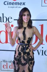 SANDRA ECHEVERRIA at Mas Sabe El Diablo Por Viejo Premiere in Mexico City 07/19/2018