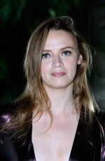 SARA FORESTIER at Azzaro Fashion Show in Paris 07/01/2018
