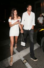 SARA SAMPAIO Celebrates Her 27th Birthday at Avra in Beverly Hills 07/24/2018