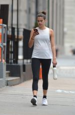 SARA SAMPAIO Heading to a Gym in New York 07/15/2018