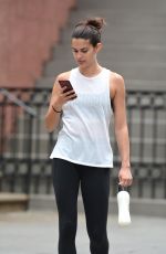 SARA SAMPAIO Heading to a Gym in New York 07/15/2018
