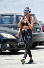 SARAH HYLAND Arrives at a Gym in Los Angeles 07/11/2018