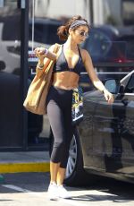 SARAH HYLAND Leaves a Gym in Los Angeles 07/25/2018