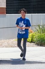 SARAH HYLAND Leaves Set of The Wedding Year in Los Angeles 07/02/2018