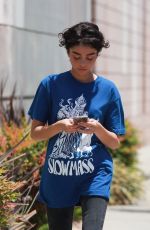 SARAH HYLAND Leaves Set of The Wedding Year in Los Angeles 07/02/2018