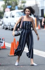 SARAH HYLAND on the Set of Final Scene for The Wedding Year in Los Angeles 07/10/2018