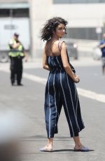 SARAH HYLAND on the Set of Final Scene for The Wedding Year in Los Angeles 07/10/2018