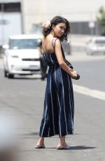 SARAH HYLAND on the Set of Final Scene for The Wedding Year in Los Angeles 07/10/2018