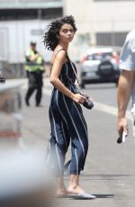 SARAH HYLAND on the Set of Final Scene for The Wedding Year in Los Angeles 07/10/2018