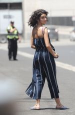 SARAH HYLAND on the Set of Final Scene for The Wedding Year in Los Angeles 07/10/2018
