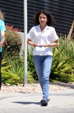 SARAH HYLAND on the Set of The Wedding Year in Los Angeles 07/02/2018
