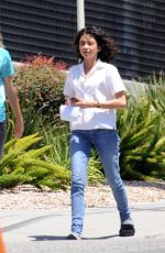 SARAH HYLAND on the Set of The Wedding Year in Los Angeles 07/02/2018