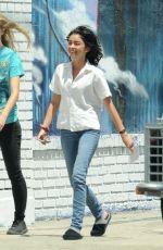 SARAH HYLAND on the Set of The Wedding Year in Los Angeles 07/02/2018