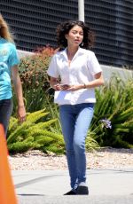 SARAH HYLAND on the Set of The Wedding Year in Los Angeles 07/02/2018