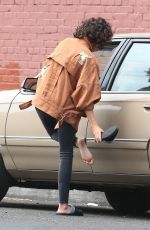 SARAH HYLAND on the Set of The Wedding Year in Los Angeles 07/09/2018