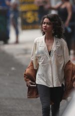 SARAH HYLAND on the Set of The Wedding Year in Los Angeles 07/09/2018