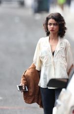SARAH HYLAND on the Set of The Wedding Year in Los Angeles 07/09/2018