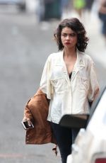 SARAH HYLAND on the Set of The Wedding Year in Los Angeles 07/09/2018