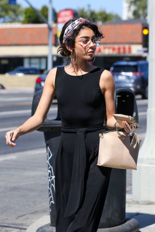 SARAH HYLAND Out and About in Hollywood 06/30/2018