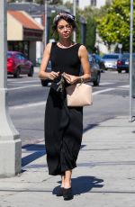 SARAH HYLAND Out and About in Hollywood 06/30/2018
