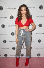 SARAH JEFFERY at Los Angeles Beautycon Festival 07/14/2018