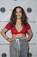 SARAH JEFFERY at Los Angeles Beautycon Festival 07/14/2018