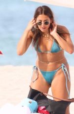 SARAH KOHAN in Bikini at a Beach in Miami 07/19/2018