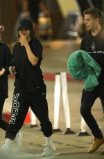 SELENA GOMEZ and Caleb Stevens Night Out in Los Angeles 07/27/2018