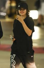 SELENA GOMEZ and Caleb Stevens Night Out in Los Angeles 07/27/2018