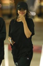 SELENA GOMEZ and Caleb Stevens Night Out in Los Angeles 07/27/2018