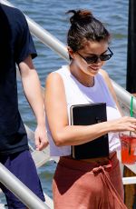 SELENA GOMEZ at a Boat Trip in California 07/08/2018