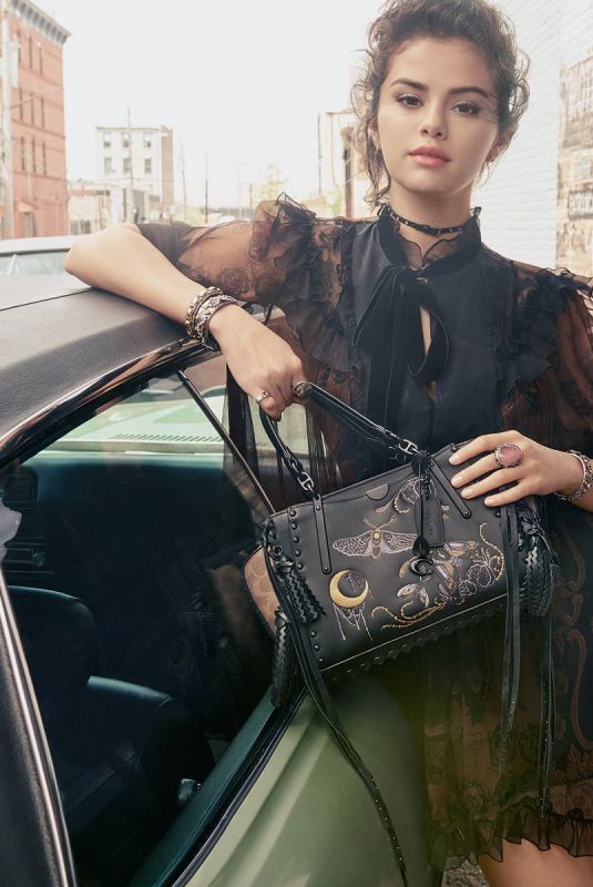 SELENA GOMEZ for Coach Fall/Winter 2018 Campaign