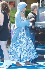 SELENA GOMEZ Leaves Hotel Transylvania 3: Summer Vacation Premiere in Los Angeles 06/30/2018