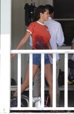 SELENA GOMEZ on the Set of The Dead Don