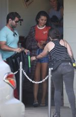 SELENA GOMEZ on the Set of The Dead Don