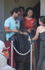 SELENA GOMEZ on the Set of The Dead Don
