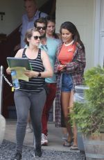 SELENA GOMEZ on the Set of The Dead Don