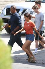 SELENA GOMEZ on the Set of The Dead Don